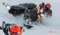 Scoala de Mountain Kings cum să învețe să conducă un snowmobile pe pante abrupte off-road drive