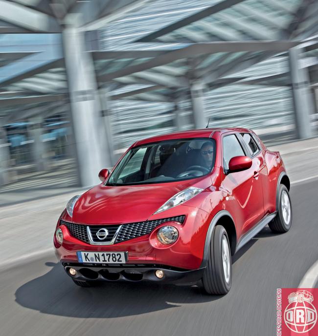 Beetlejuice : Первый тест кроссовера Nissan Juke : Off-road drive